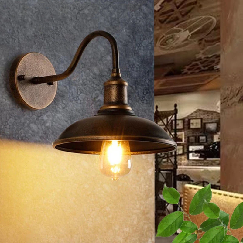 Echinacea - Industry Wall Lamp Retro Waterproof Wall
