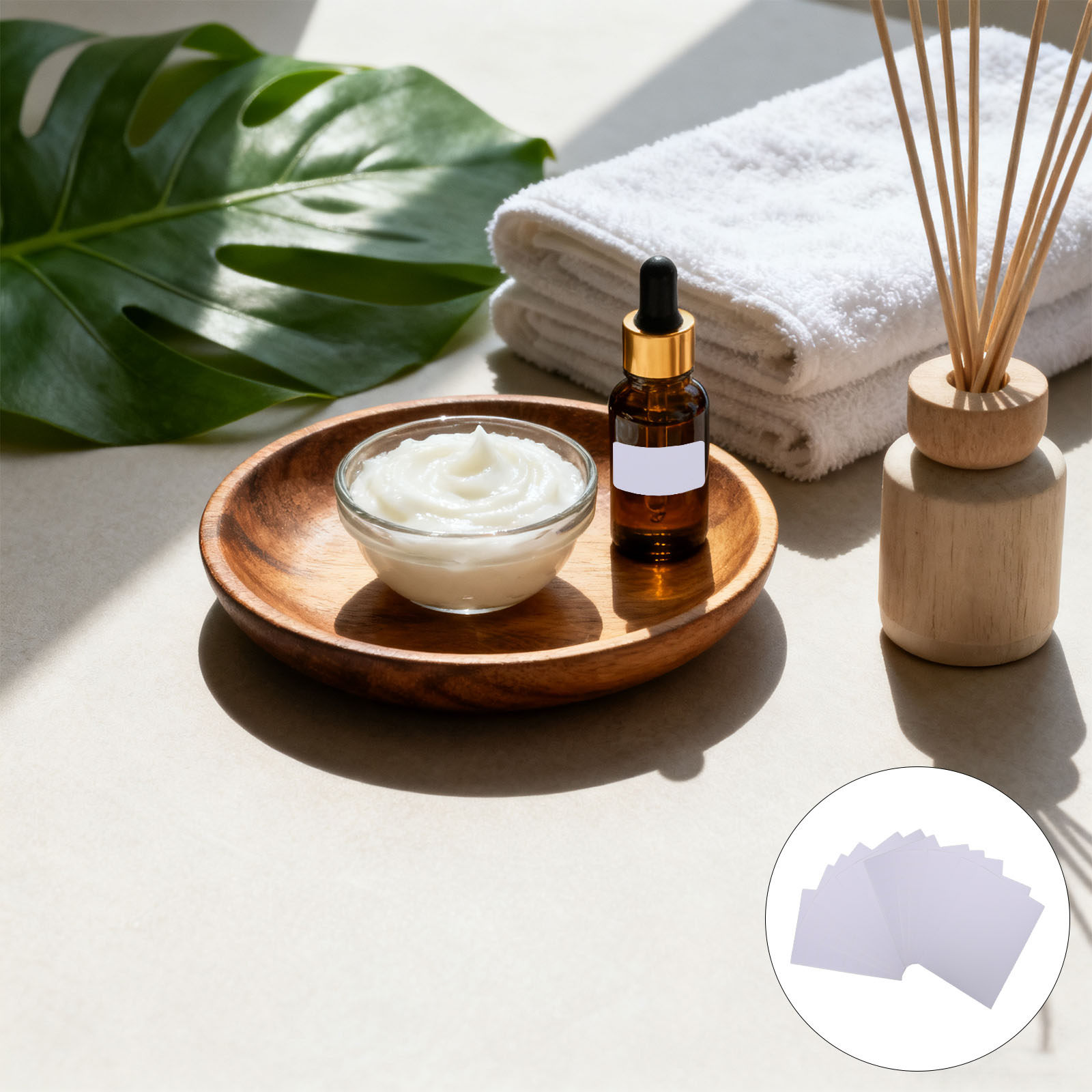 Essential Oils - 600PCS Blank Printable Label Stickers 3x1in