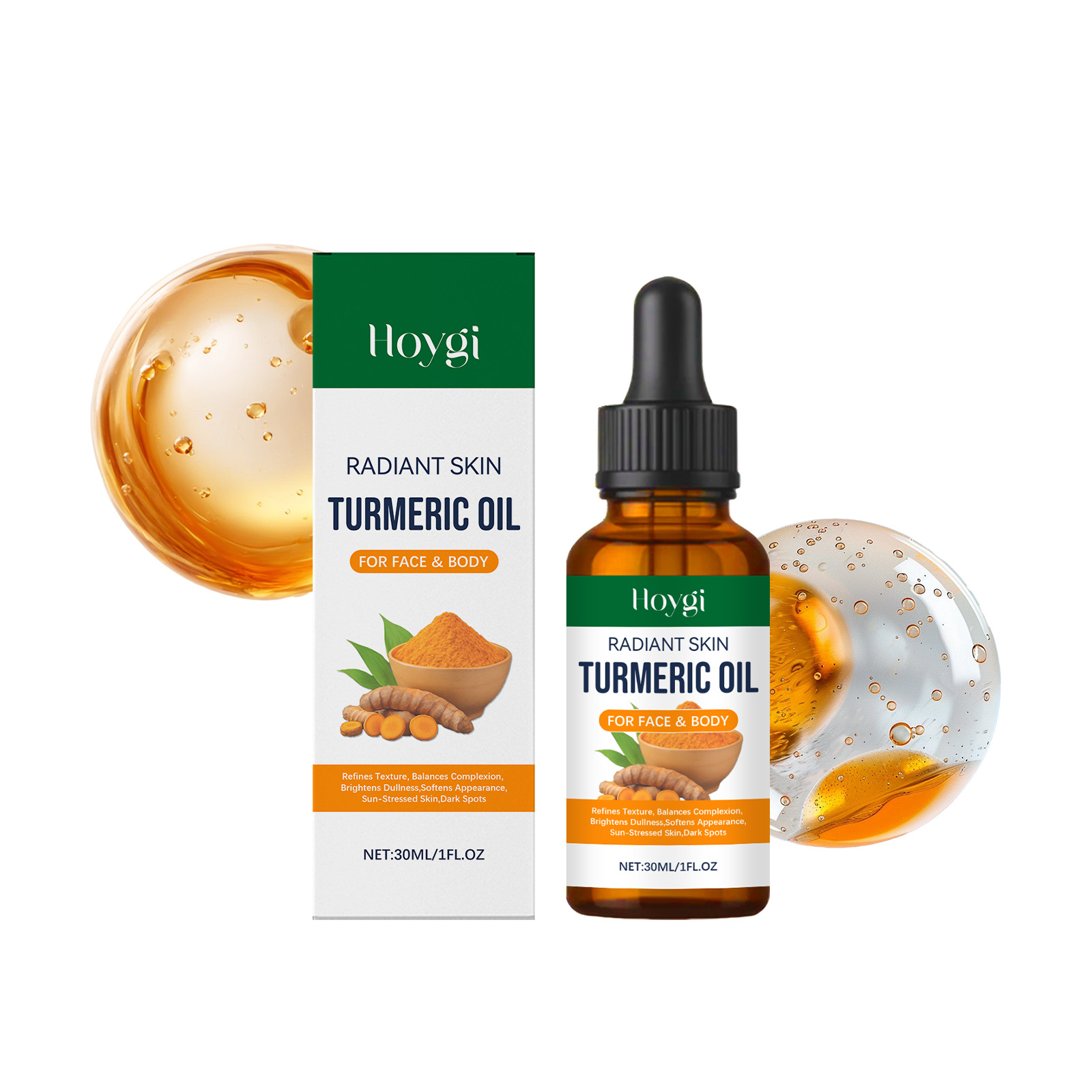 Turmeric Oil for Face Body Fad - огляд і ціна Turmeric