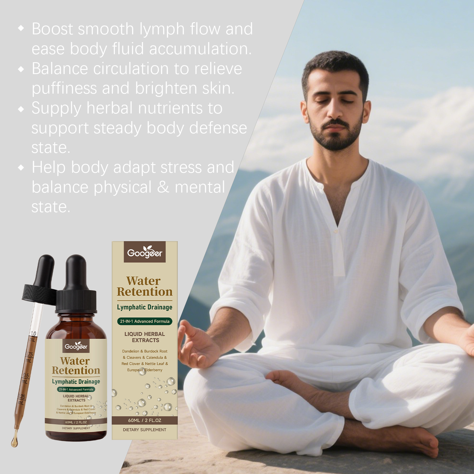Lymphatic Cleanse Drops Fast A - огляд і ціна Herbal Tincture
