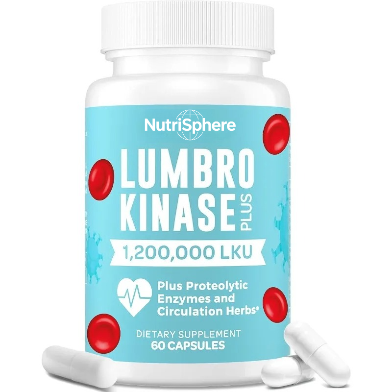 Lumbrokinase Supplement Capsul - огляд і ціна Herbal Supplement