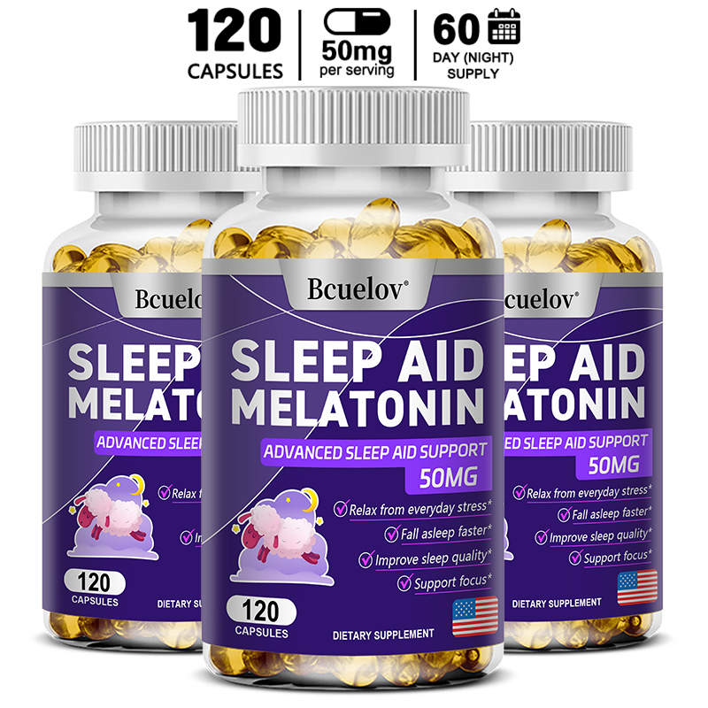 Melatonin 25mg Capsules with L - огляд і ціна Herbal Supplement